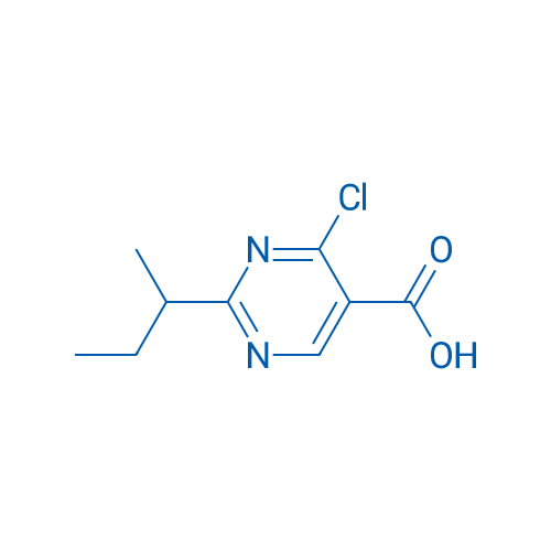 2-(Butan-2-yl)-4-chloropyrimidine-5-carboxylic acid 1g