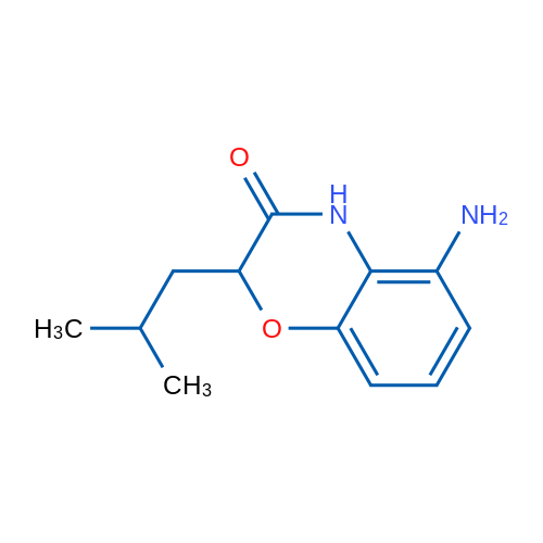 5-Amino-2-(2-methylpropyl)-3,4-dihydro-2H-1,4-benzoxazin-3-one 1g