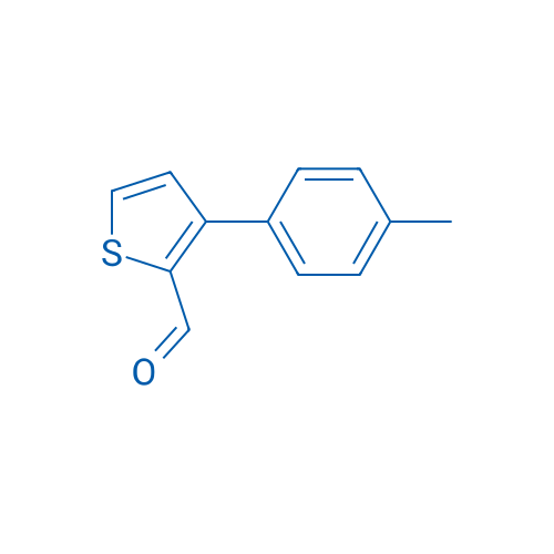 3-(4-Methylphenyl)thiophene-2-carbaldehyde 1g