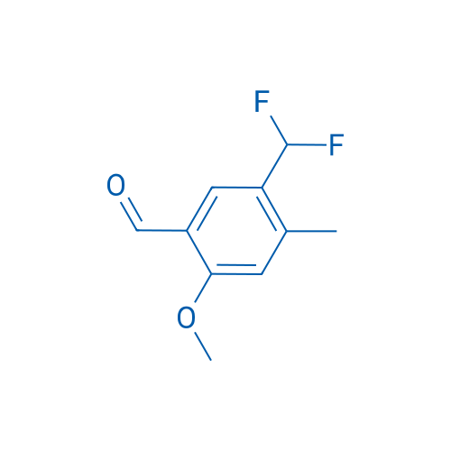 5-(Difluoromethyl)-2-methoxy-4-methylbenzaldehyde 250mg