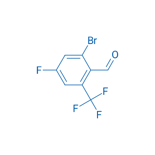 2-Bromo-4-fluoro-6-(trifluoromethyl)benzaldehyde 250mg