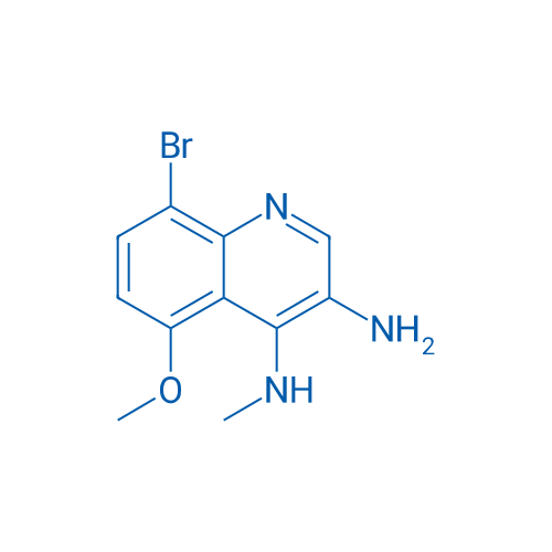 8-Bromo-5-methoxy-N4-methylquinoline-3,4-diamine 1g