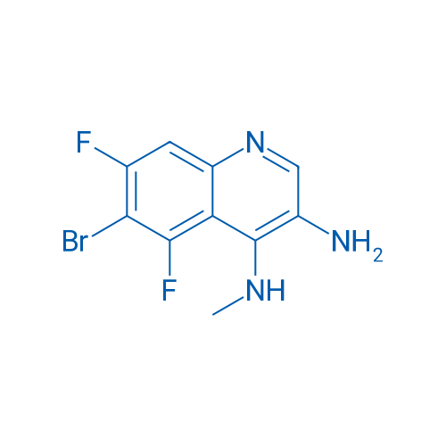 6-Bromo-5,7-difluoro-N4-methylquinoline-3,4-diamine 1g