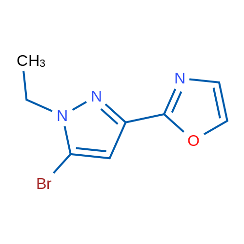 2-(5-Bromo-1-ethyl-1H-pyrazol-3-yl)-1,3-oxazole 1g