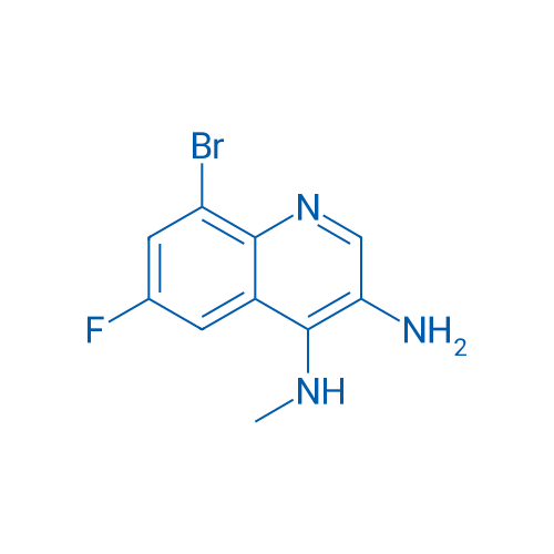8-Bromo-6-fluoro-N4-methylquinoline-3,4-diamine 1g