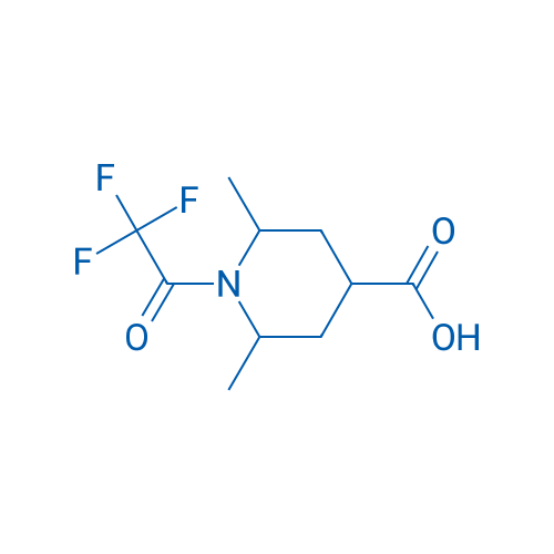2,6-Dimethyl-1-(trifluoroacetyl)piperidine-4-carboxylic acid 1g