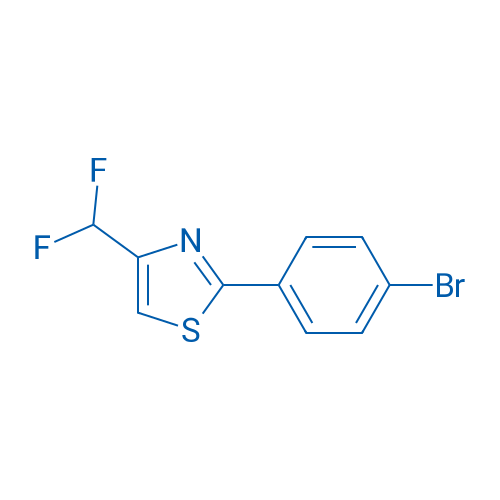 2-(4-Bromophenyl)-4-(difluoromethyl)thiazole 1g