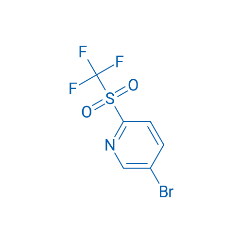 5-Bromo-2-trifluoromethanesulfonylpyridine 1g