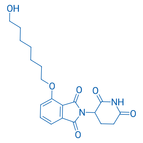 2-(2,6-dioxopiperidin-3-yl)-4-((7-hydroxyheptyl)oxy)isoindoline-1,3-dione 5mg