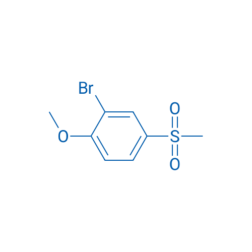 2-Bromo-1-methoxy-4-(methylsulfonyl)benzene 1g