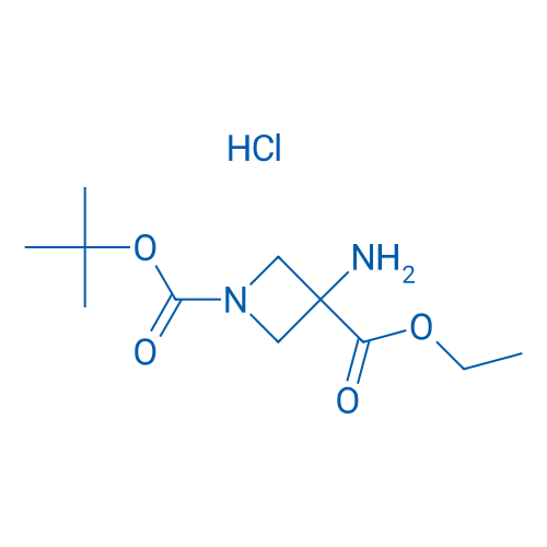 3-Amino-azetidine-1,3-dicarboxylic acid 1-tert-butyl ester 3-ethyl ester hydrochloride 1g