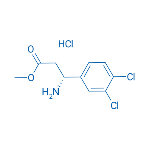 (R)-Methyl 3-amino-3-(3,4-dichlorophenyl)propanoate hydrochloride 100mg