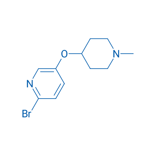 2-Bromo-5-((1-methylpiperidin-4-yl)oxy)pyridine 5g