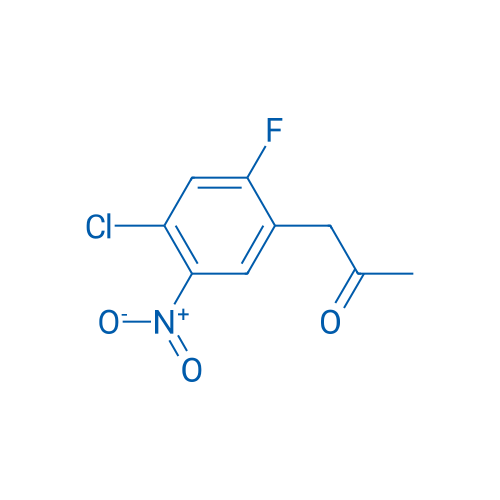 1-(4-CHLORO-2-FLUORO-5-NITROPHENYL)PROPAN-2-ONE 250mg