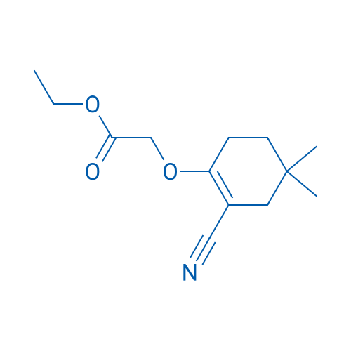 ETHYL 2-((2-CYANO-4,4-DIMETHYLCYCLOHEX-1-EN-1-YL)OXY)ACETATE 250mg