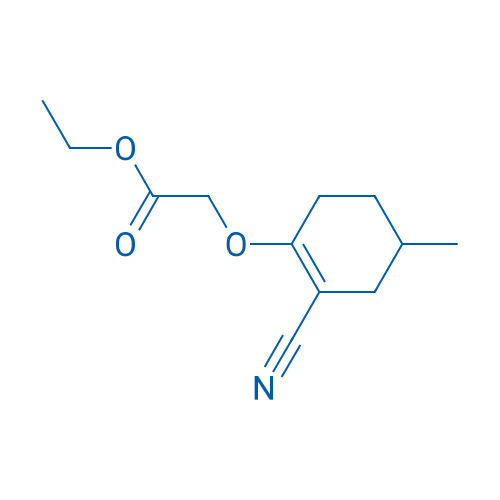 ETHYL 2-((2-CYANO-4-METHYLCYCLOHEX-1-EN-1-YL)OXY)ACETATE 1g
