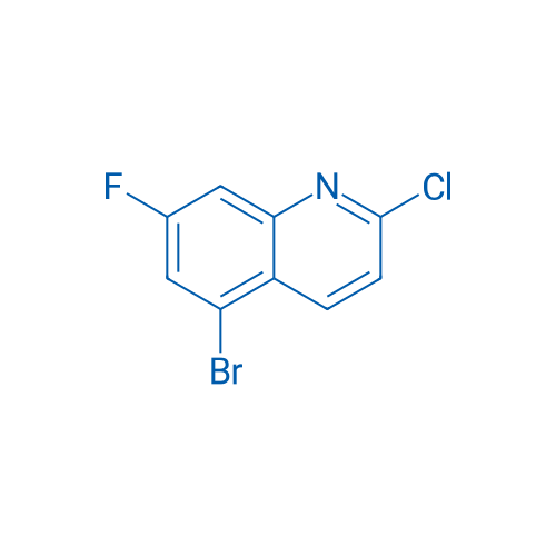 5-BROMO-2-CHLORO-7-FLUOROQUINOLINE 1g