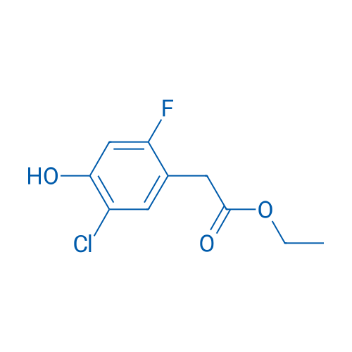 ETHYL 2-(5-CHLORO-2-FLUORO-4-HYDROXYPHENYL)ACETATE 1g