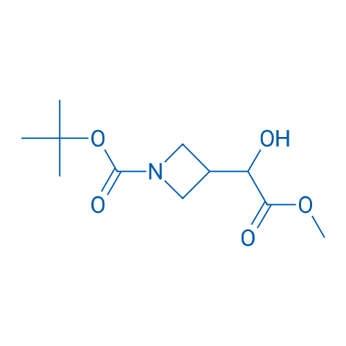 tert-butyl 3-(1-hydroxy-2-methoxy-2-oxoethyl)azetidine-1-carboxylate 100mg