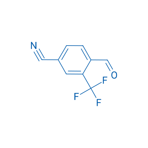 4-Formyl-3-(trifluoromethyl)benzonitrile 250mg