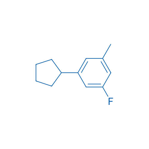1-Cyclopentyl-3-fluoro-5-methylbenzene 1g
