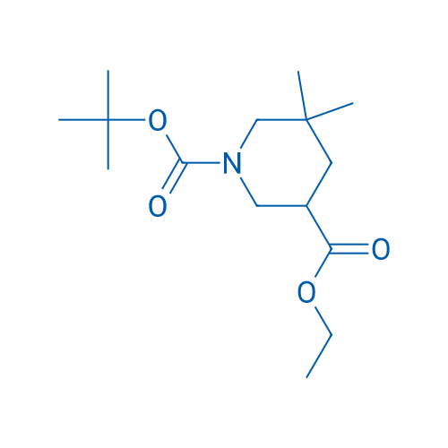1-(tert-Butyl) 3-ethyl 5,5-dimethylpiperidine-1,3-dicarboxylate 1g