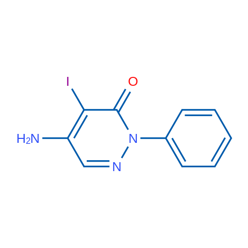 5-Amino-4-iodo-2-phenylpyridazin-3(2H)-one 1g