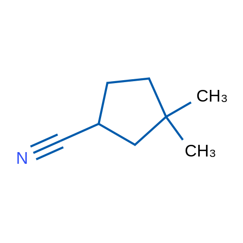 3,3-Dimethylcyclopentane-1-carbonitrile 1g