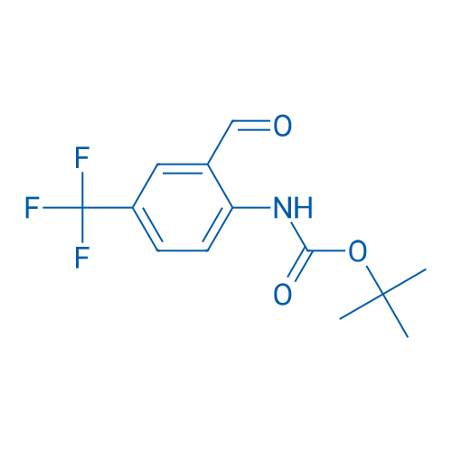 tert-Butyl (2-formyl-4-(trifluoromethyl)phenyl)carbamate 1g