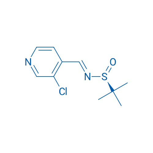 (S,E)-N-((3-CHLOROPYRIDIN-4-YL)METHYLENE)-2-METHYLPROPANE-2-SULFINAMIDE 250mg