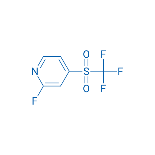 2-Fluoro-4-((trifluoromethyl)sulfonyl)pyridine 1g