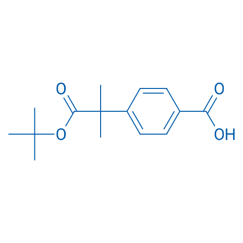 4-(1-(tert-Butoxy)-2-methyl-1-oxopropan-2-yl)benzoic acid 1g