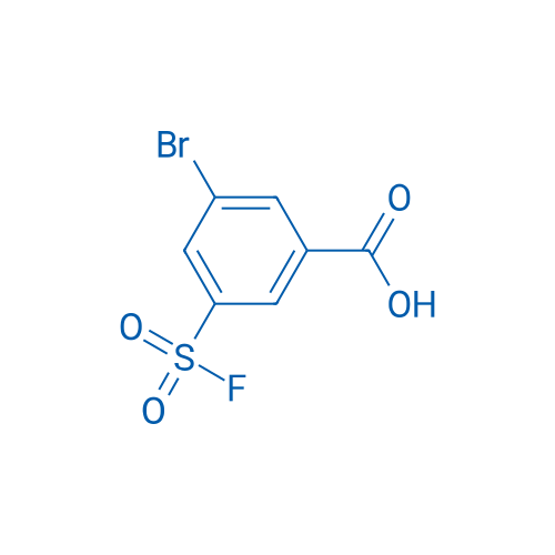 3-Bromo-5-(fluorosulfonyl)benzoic acid 1g