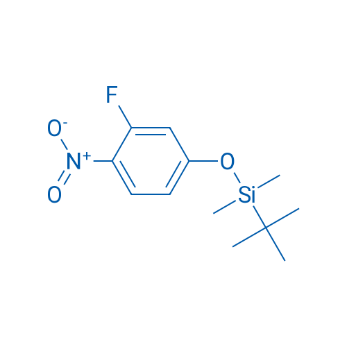 tert-Butyl(3-fluoro-4-nitrophenoxy)dimethylsilane 1g