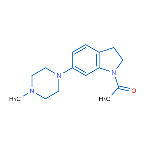 1-(6-(4-Methylpiperazin-1-yl)indolin-1-yl)ethanone 1g