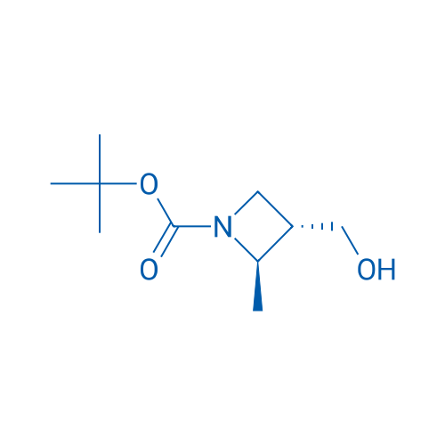 tert-Butyl (2R,3S)-3-(hydroxymethyl)-2-methyl-azetidine-1-carboxylate 1g