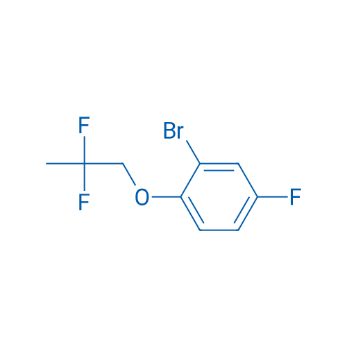 2-Bromo-1-(2,2-difluoropropoxy)-4-fluorobenzene 1g