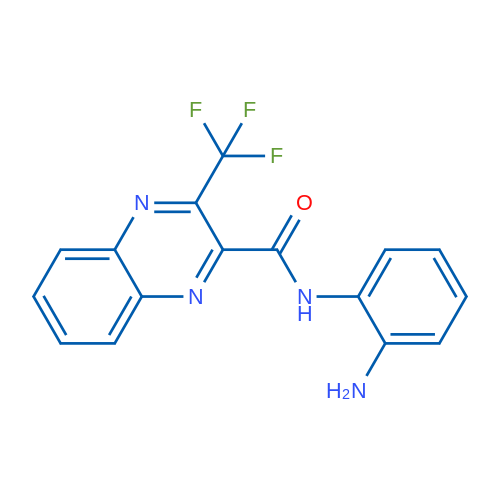 N-(2-Aminophenyl)-3-(trifluoromethyl)quinoxaline-2-carboxamide 1g