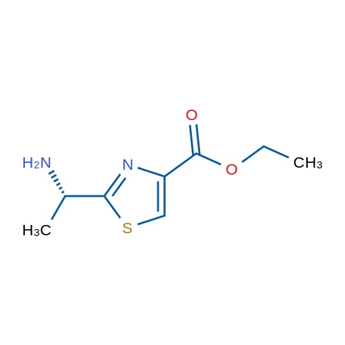 (S)-Ethyl 2-(1-aminoethyl)thiazole-4-carboxylate 1g