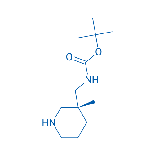 tert-Butyl (R)-((3-methylpiperidin-3-yl)methyl)carbamate 1g