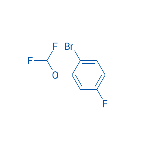 1-Bromo-2-(difluoromethoxy)-4-fluoro-5-methylbenzene 1g