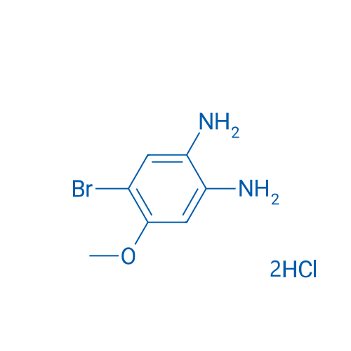 4-Bromo-5-methoxybenzene-1,2-diamine dihydrochloride 1g