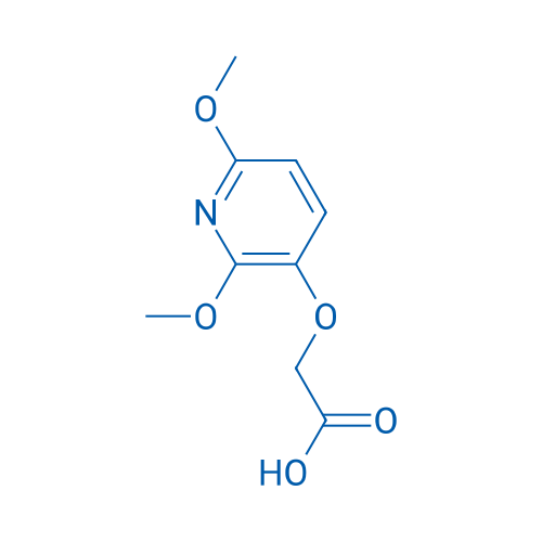 2-((2,6-Dimethoxypyridin-3-yl)oxy)acetic acid 10g