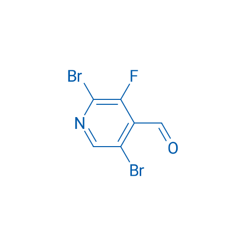 2,5-Dibromo-3-fluoroisonicotinaldehyde 10g
