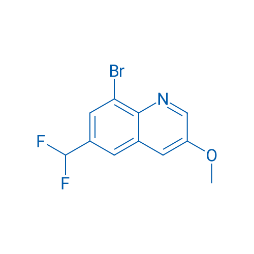 8-Bromo-6-(difluoromethyl)-3-methoxyquinoline 10g