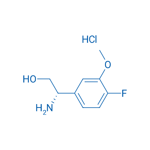 (S)-2-Amino-2-(4-fluoro-3-methoxyphenyl)ethanol hydrochloride 100mg