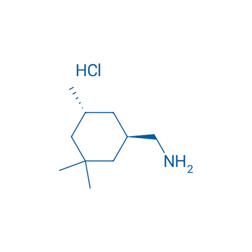 rel-((1R,5R)-3,3,5-Trimethylcyclohexyl)methanamine hydrochloride 250mg