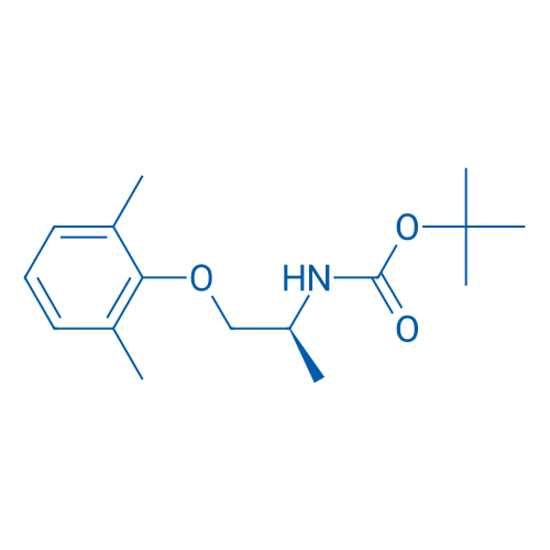 tert-Butyl (S)-(1-(2,6-dimethylphenoxy)propan-2-yl)carbamate 250mg