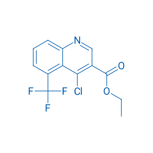 Ethyl 4-chloro-5-(trifluoromethyl)quinoline-3-carboxylate 100mg
