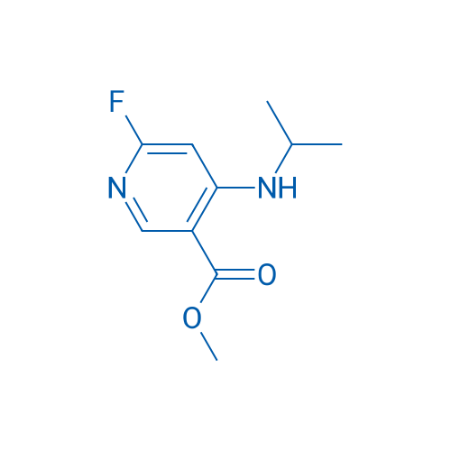 Methyl 6-fluoro-4-(isopropylamino)pyridine-3-carboxylate 100mg
